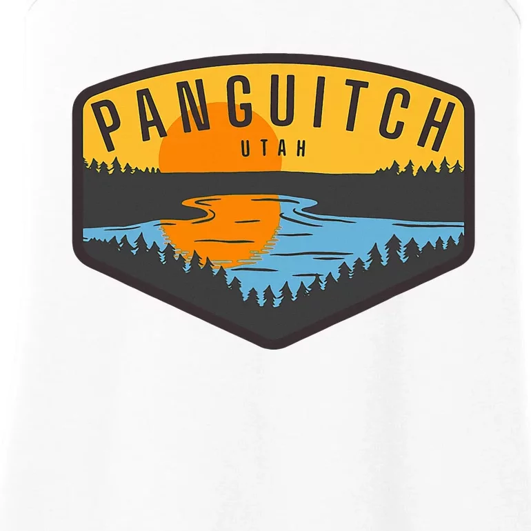 Panguitch Lake Utah Ladies Essential Tank