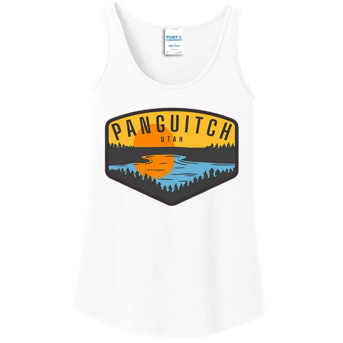 Panguitch Lake Utah Ladies Essential Tank