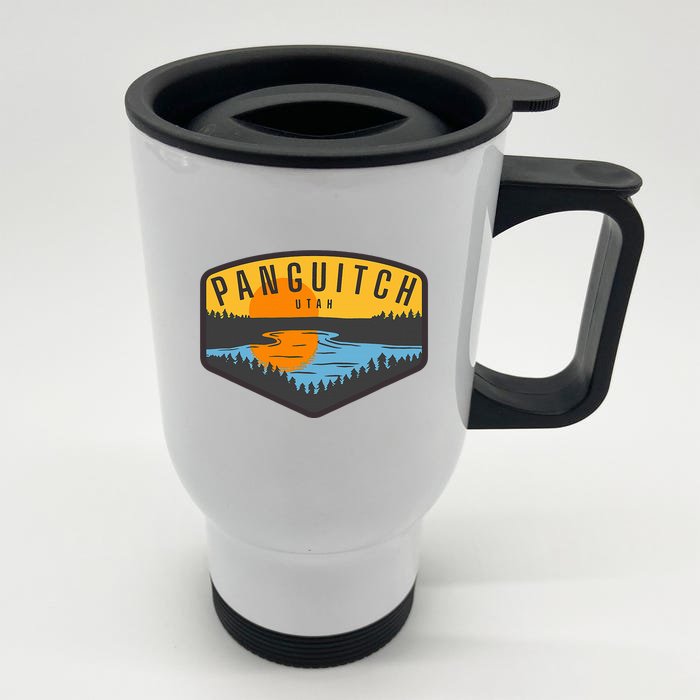 Panguitch Lake Utah Front & Back Stainless Steel Travel Mug