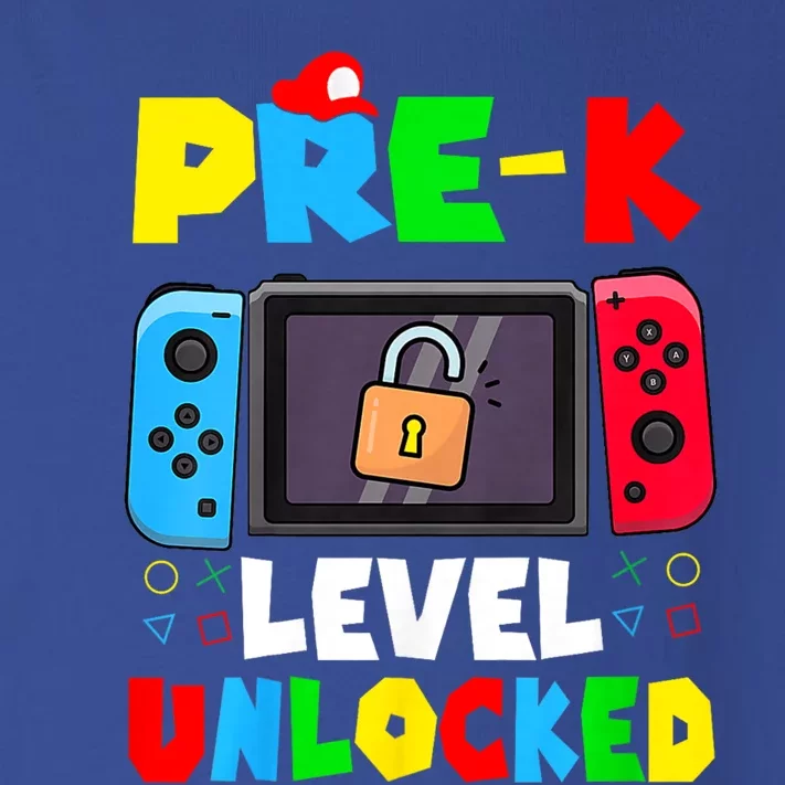 Prek Level Unlocked Video Game Back To School Toddler Long Sleeve Shirt