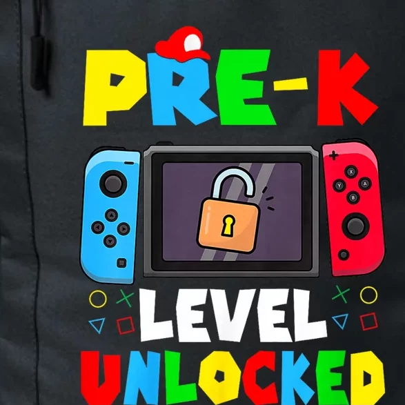 Prek Level Unlocked Video Game Back To School Daily Commute Backpack