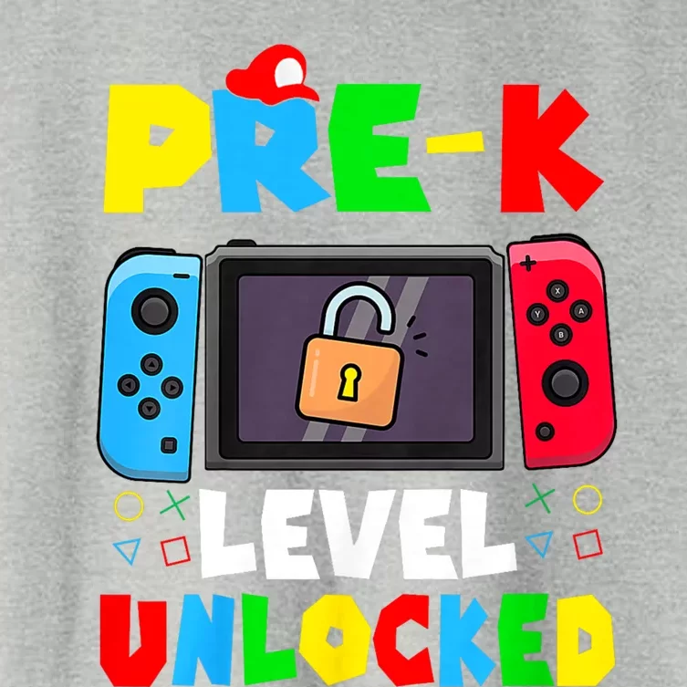 Prek Level Unlocked Video Game Back To School Women's Crop Top Tee