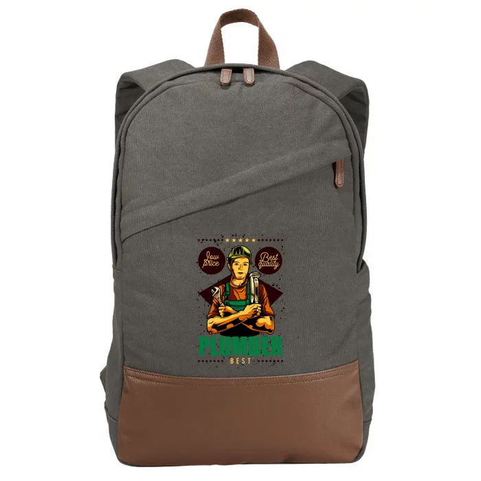 Plumber Cotton Canvas Backpack