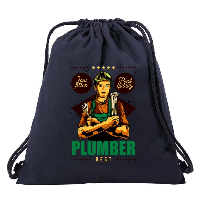 Plumber Drawstring Bag