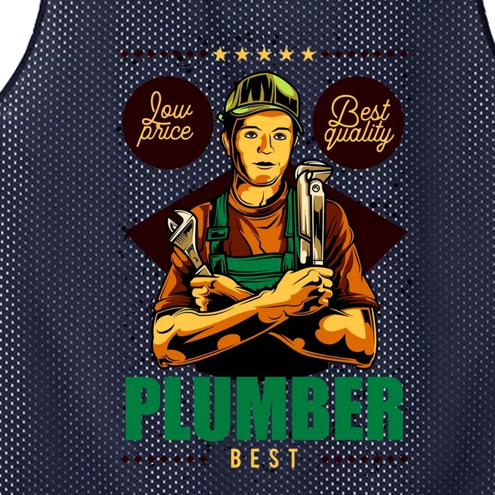 Plumber Mesh Reversible Basketball Jersey Tank