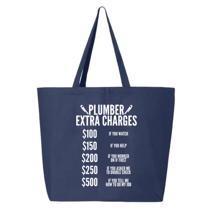 Plumber Extra Charges 25L Jumbo Tote