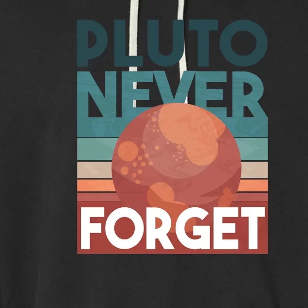 Pluto Never Forget Garment-Dyed Fleece Hoodie