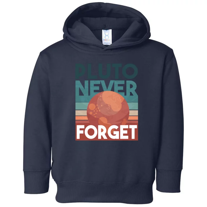 Pluto Never Forget Toddler Hoodie