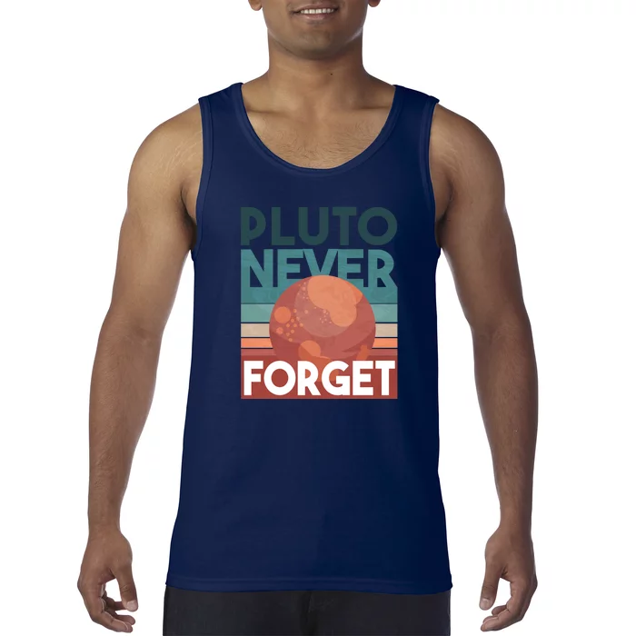 Pluto Never Forget Tank Top