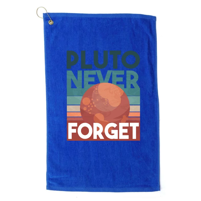 Pluto Never Forget Platinum Collection Golf Towel