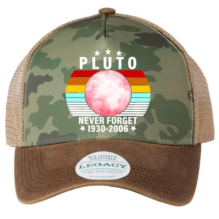 Pluto Never Forget 1930-2006 Legacy Tie Dye Trucker Hat