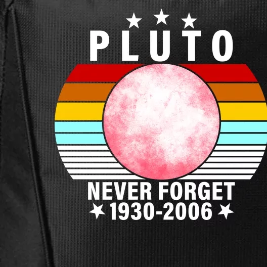 Pluto Never Forget 1930-2006 City Backpack