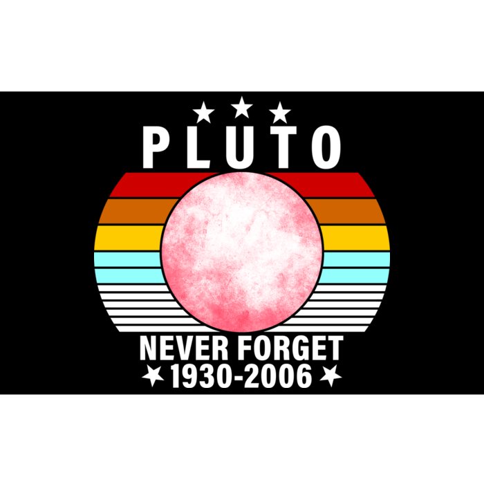 Pluto Never Forget 1930-2006 Bumper Sticker