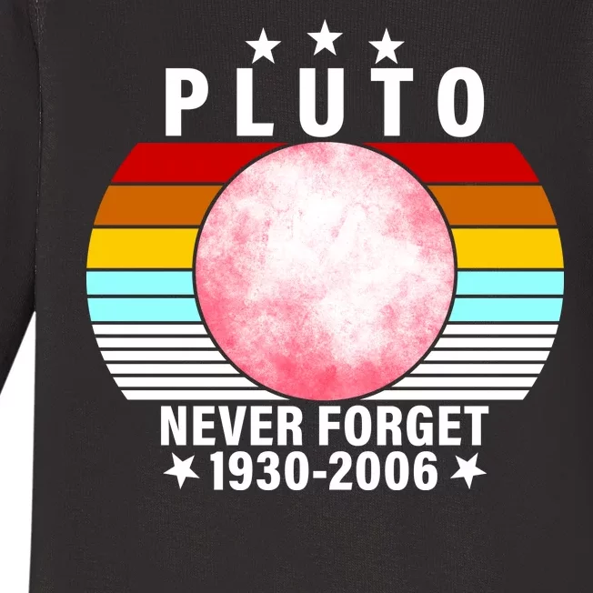 Pluto Never Forget 1930-2006 Baby Long Sleeve Bodysuit