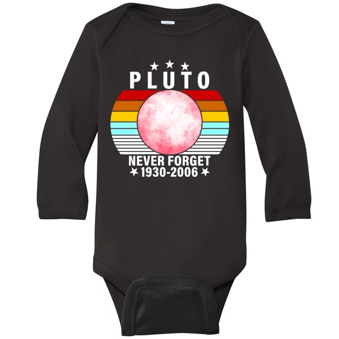 Pluto Never Forget 1930-2006 Baby Long Sleeve Bodysuit