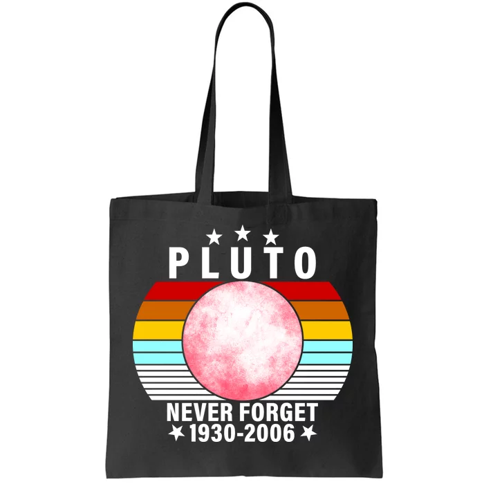 Pluto Never Forget 1930-2006 Tote Bag