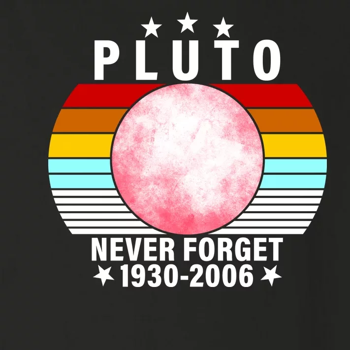 Pluto Never Forget 1930-2006 Toddler Long Sleeve Shirt