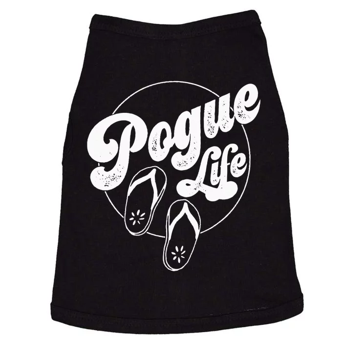 Pogue Life Vintage with Flip Flop Retro Doggie Tank