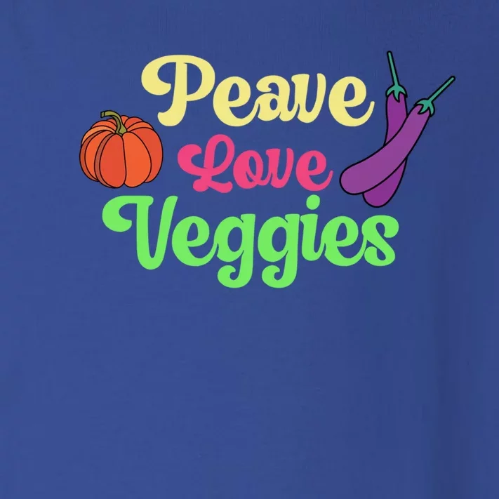 Peave Love Veggies Veganism Vegan Plants Cute Gift Toddler Long Sleeve Shirt