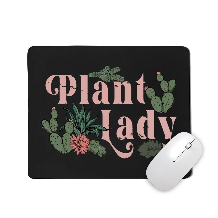 Plant Lady Vintage Mousepad