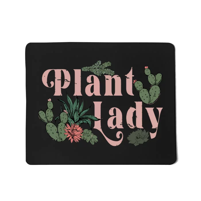 Plant Lady Vintage Mousepad