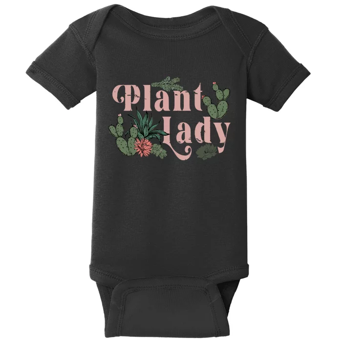 Plant Lady Vintage Baby Bodysuit