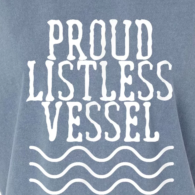 Proud Listless Vessel Funny Political President Design Garment-Dyed Women's Muscle Tee