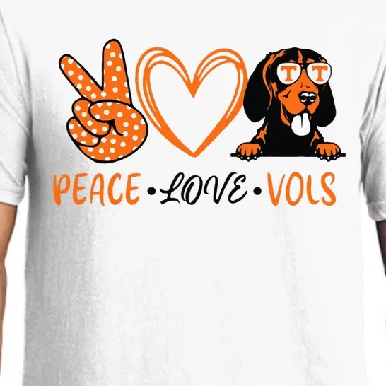 Peace Love Vols Pajama Set