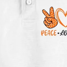 Peace Love Vols Dry Zone Grid Performance Polo