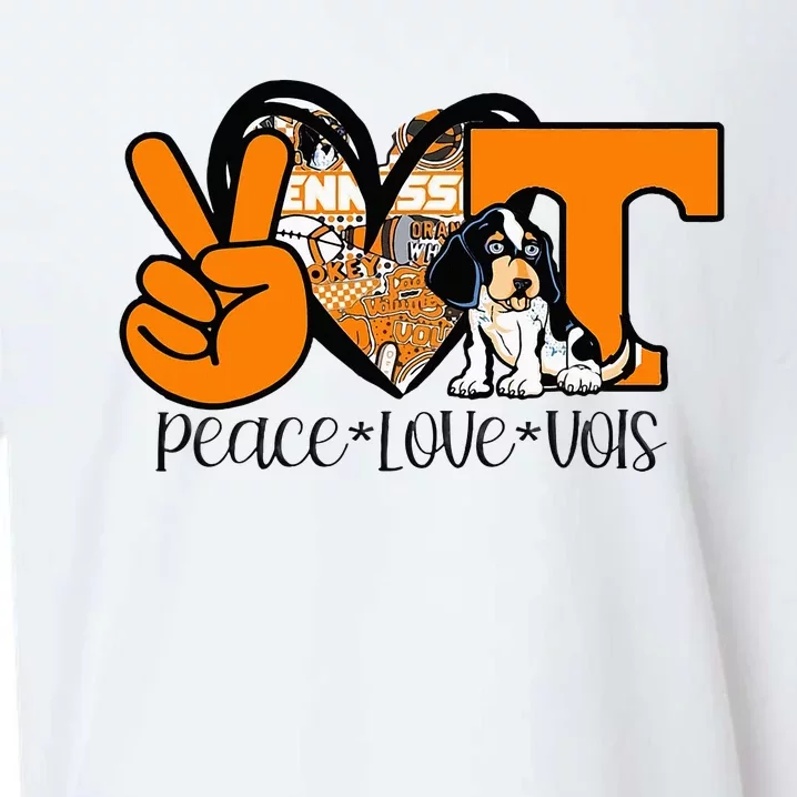 Peace Love Vols Sueded Cloud Jersey T-Shirt