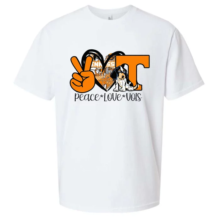 Peace Love Vols Sueded Cloud Jersey T-Shirt