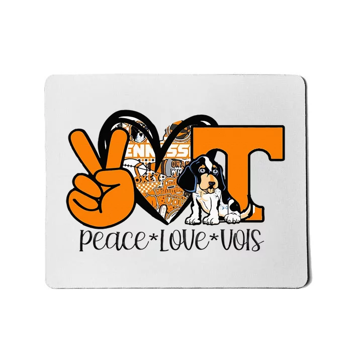 Peace Love Vols Mousepad