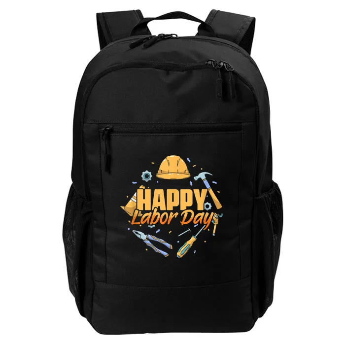 Patriotic Laborer Worker Happy Labor Day Daily Commute Backpack