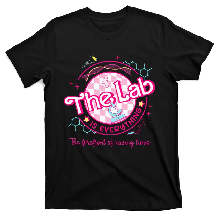 Pink Lab Week 2024 Medical Lab Science Lab Tech Team T-Shirt