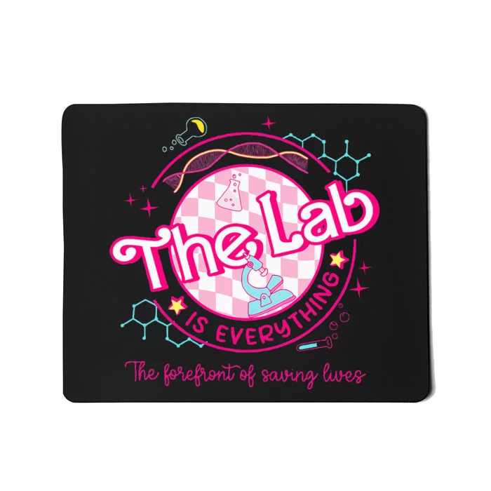 Pink Lab Week 2024 Medical Lab Science Lab Tech Team Mousepad