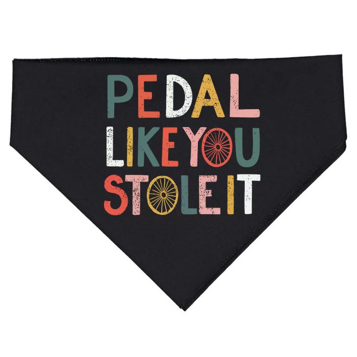 Pedal Like You Stole It Classic USA-Made Doggie Bandana