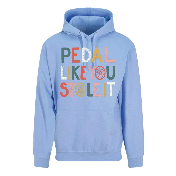 Pedal Like You Stole It Classic Unisex Surf Hoodie