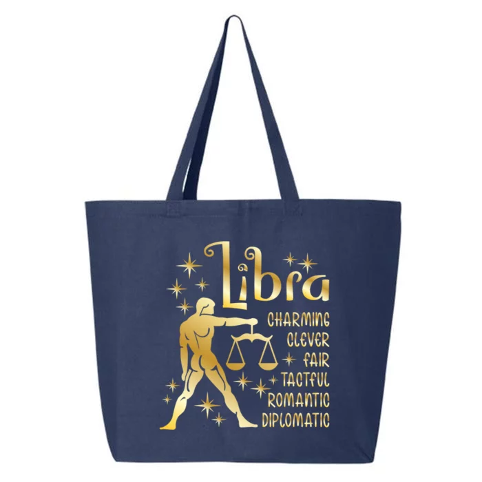 Personality Libra Zodiac Meaningful Gift 25L Jumbo Tote