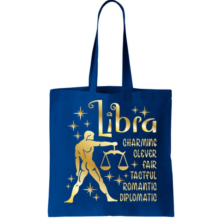 Personality Libra Zodiac Cute Gift Tote Bag