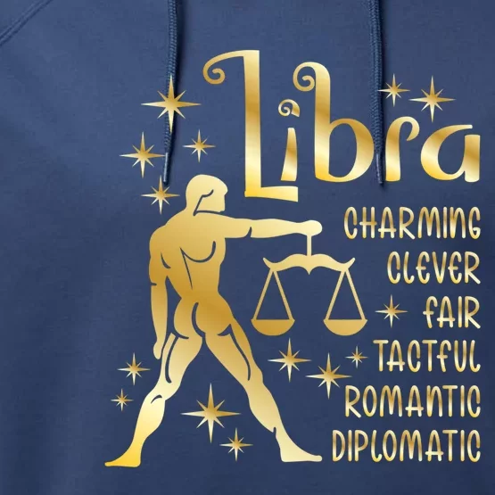 Personality Libra Zodiac Cute Gift Performance Fleece Hoodie