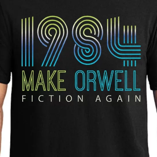 Political Make 1984 Fiction Again Privacy Pajama Set