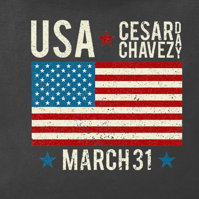 Proud March 31 Public Holiday USA I Si Se Puede Cesar Chavez Zip Tote Bag