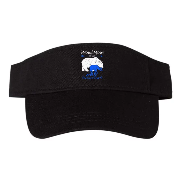 Proud Mom, ALS Warrior Valucap Bio-Washed Visor