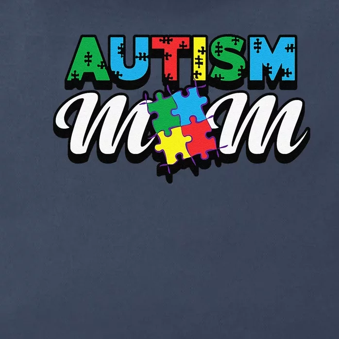 Proud Mom Autism Awareness For Women Zip Tote Bag