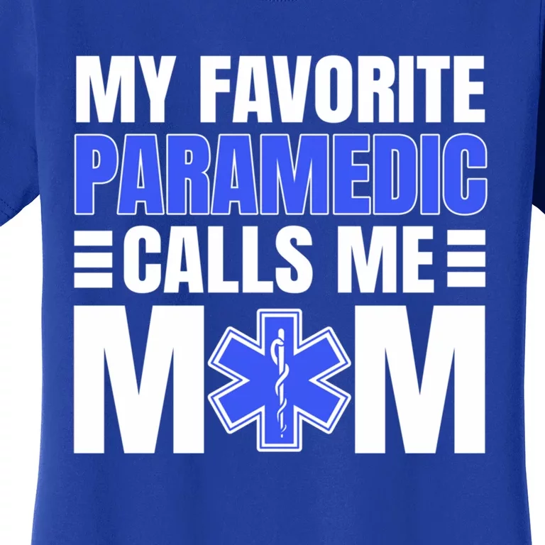 Paramedic Mom Ambulance Attendant Emt Mother's Day Gift Women's T-Shirt