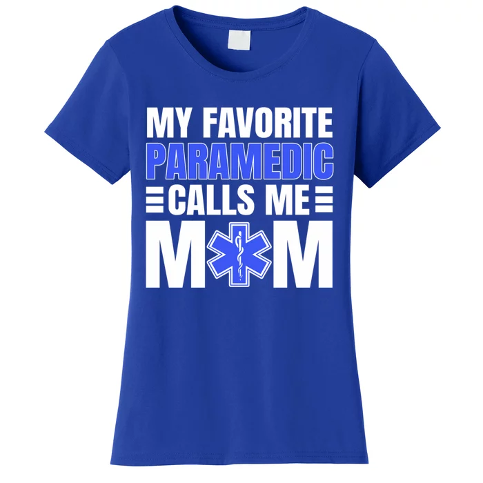 Paramedic Mom Ambulance Attendant Emt Mother's Day Gift Women's T-Shirt