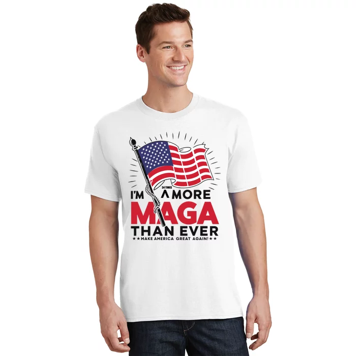 Patriotic Maga Amore Themed Graphic T-Shirt