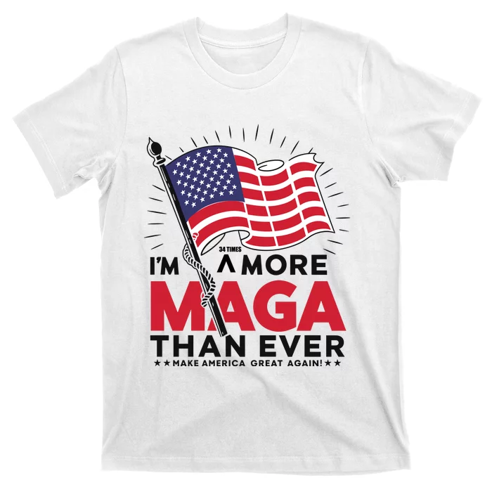 Patriotic Maga Amore Themed Graphic T-Shirt