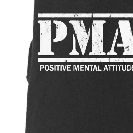 Positive Mental Attitude . PMA Doggie 3-End Fleece Hoodie