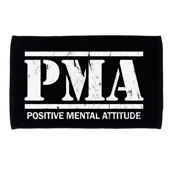 Positive Mental Attitude . PMA Microfiber Hand Towel